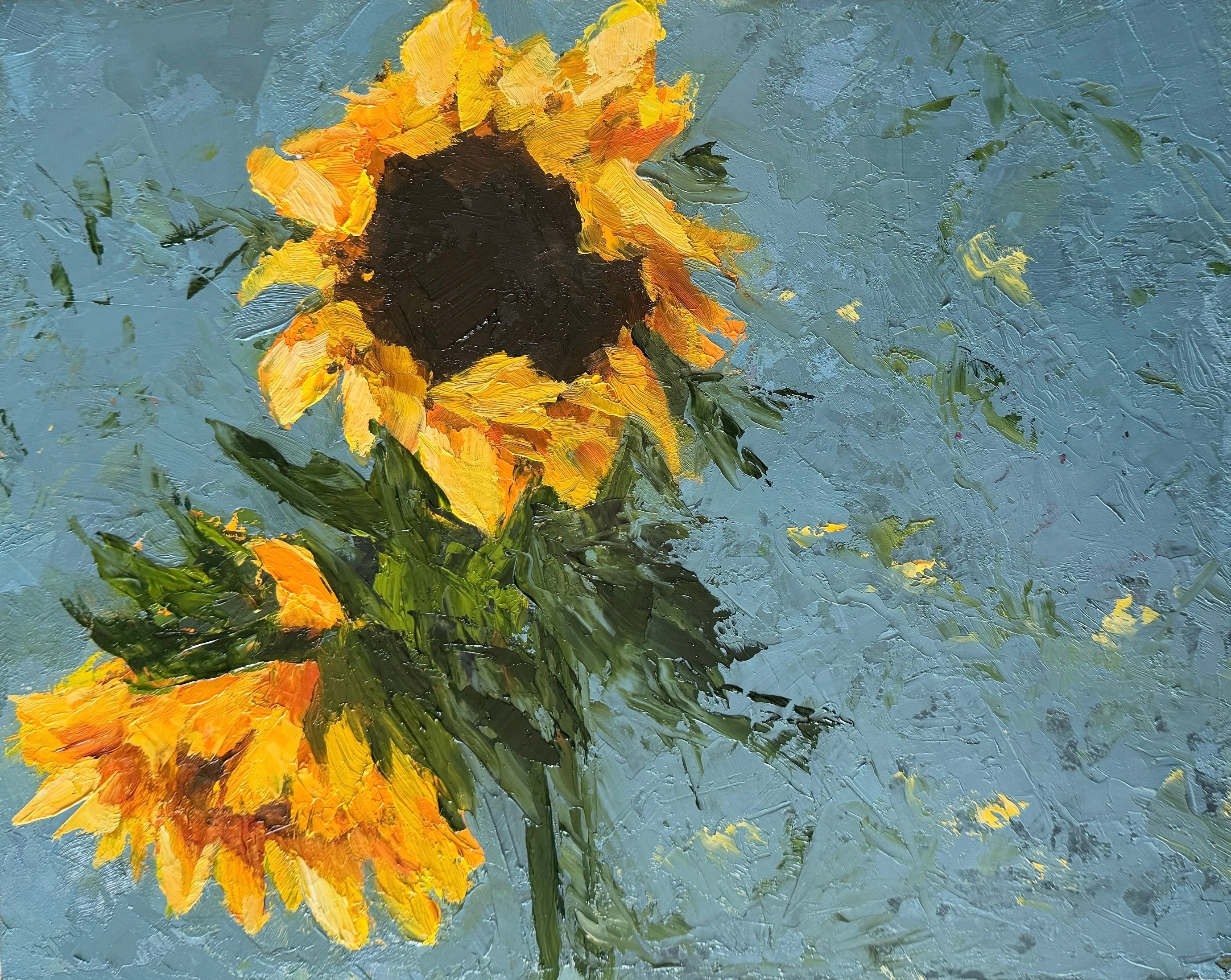 Two Sunflowers