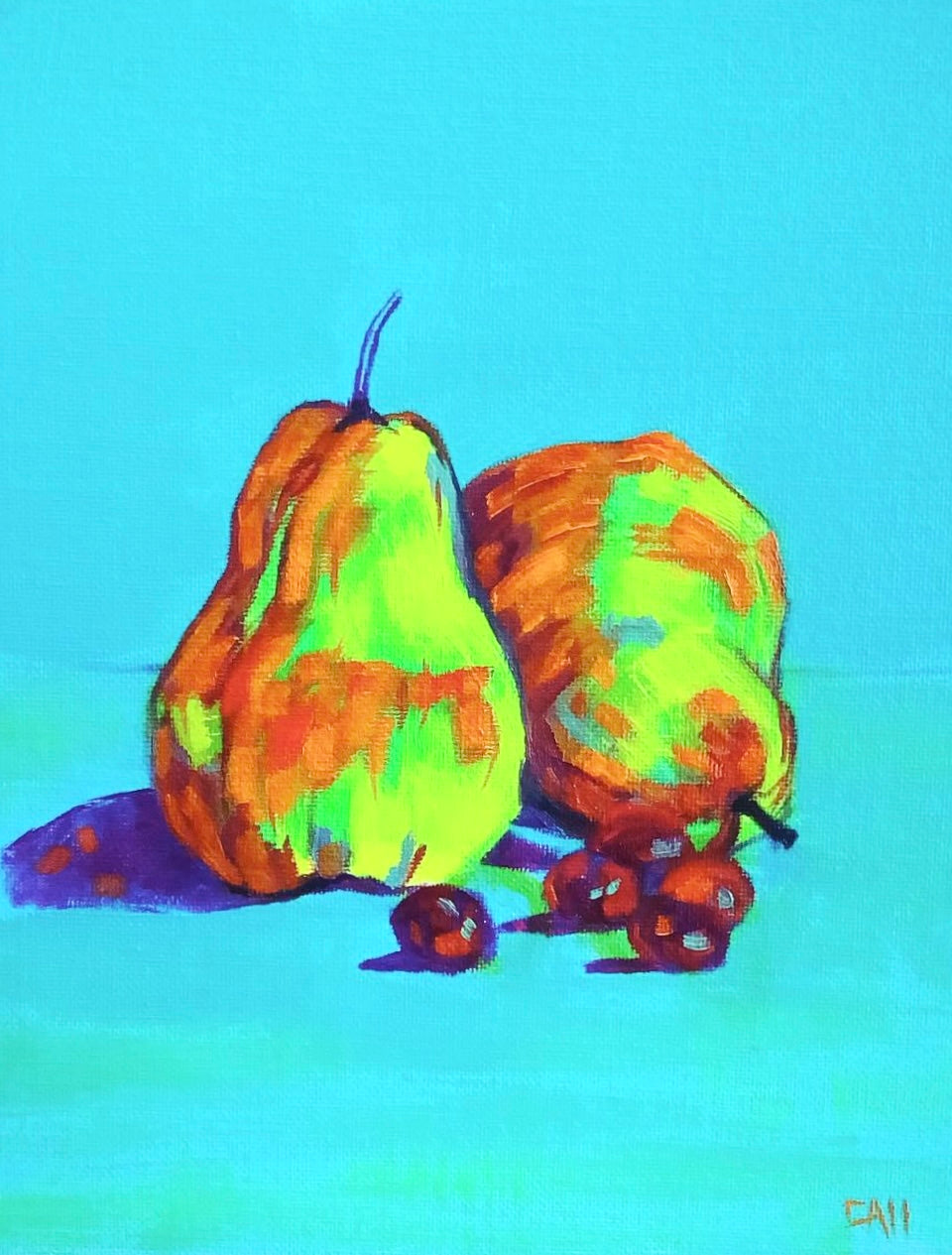 Fluorescent Pears