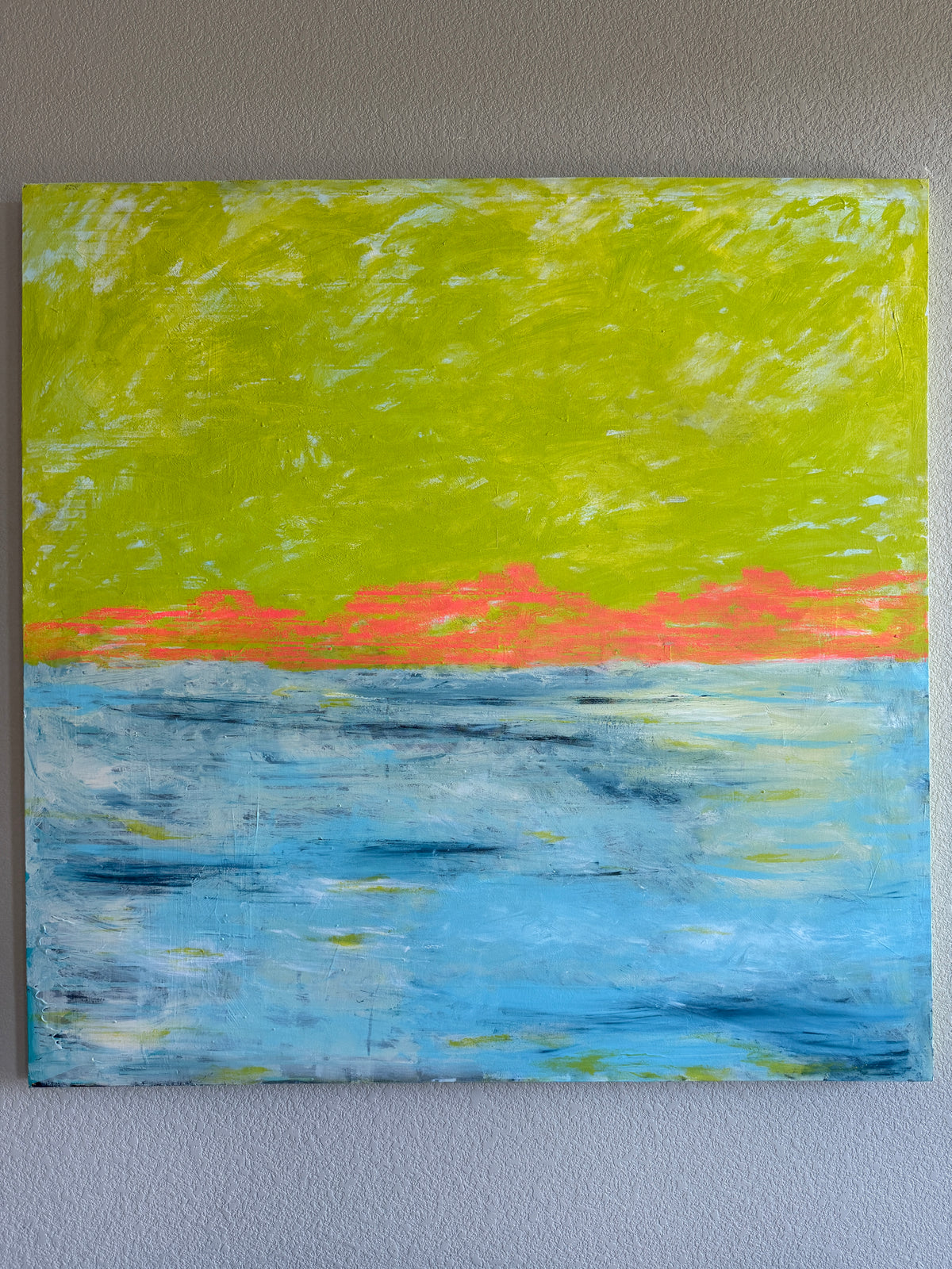 Red Cliffs on the Water