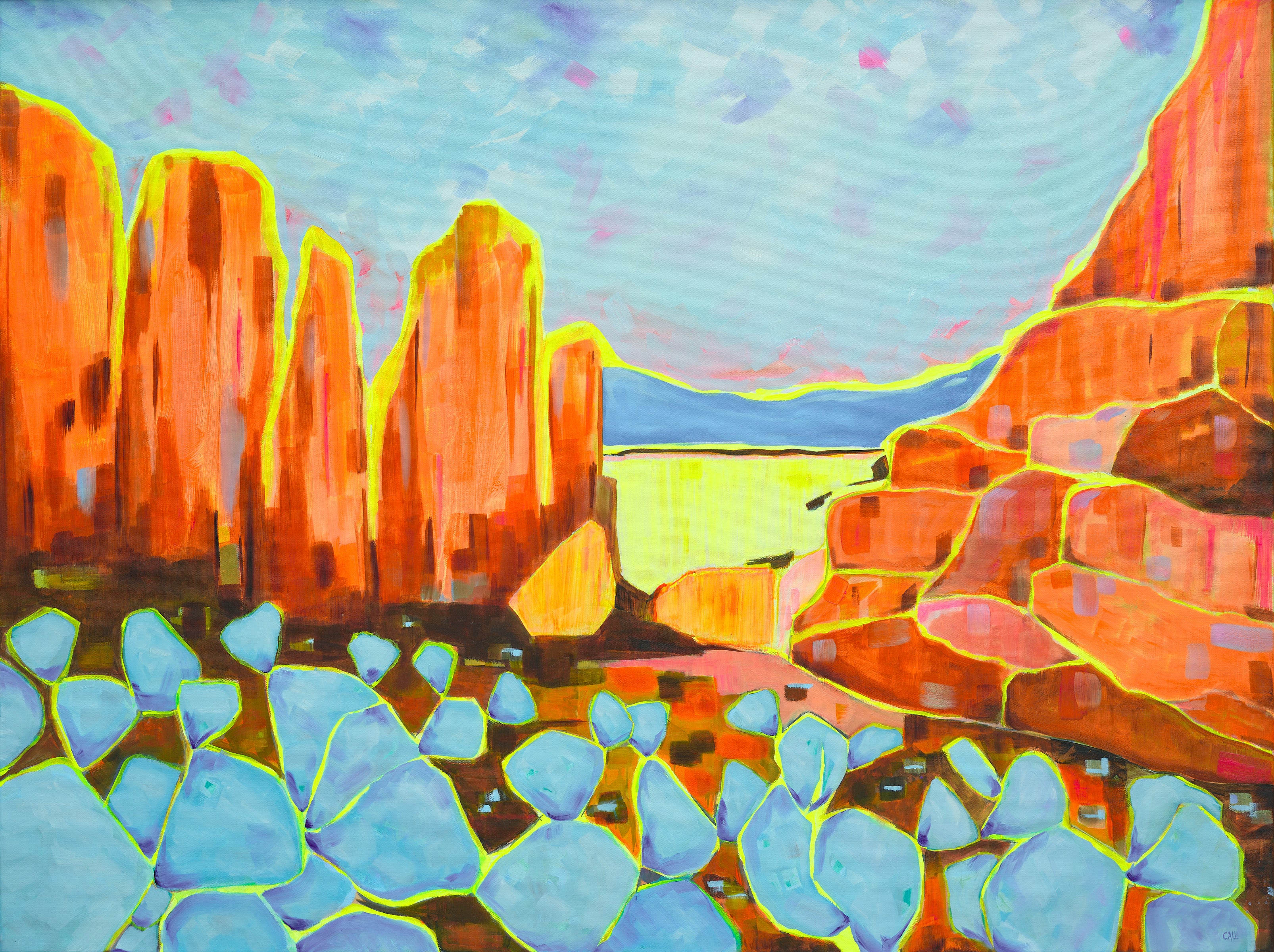 Sunset on the Rocks